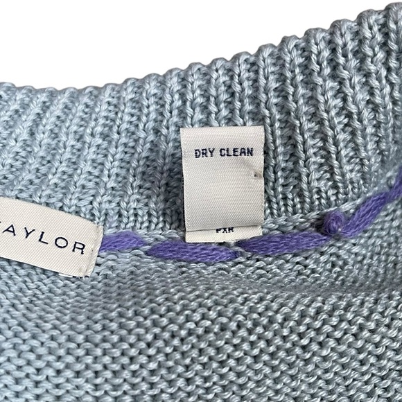 Vintage Lord and Taylor Wool Blend Knit Poncho Cape Shawl Capelet Cottage Granny - Picture 13 of 16